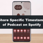 Spotify Timestamp Sharing
